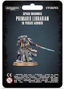 Warhammer 40k - Space Marine Primaris Librarian in Phobos Armour