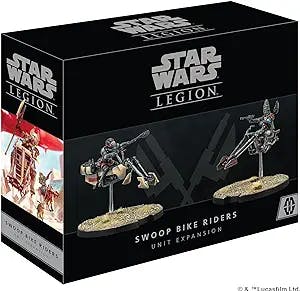 Star Wars Legion Swoop Bike Riders Expansion | Two Player Miniatures Battle Game Strategy for Adults and Teens Ages 14+ Average Playtime 3 Hours Made by Atomic Mass Games, Multicolor (SWL97)
