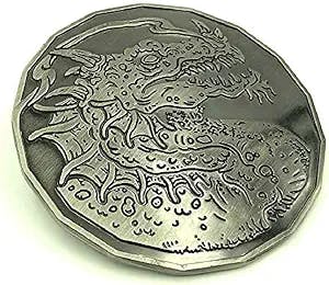 Adult Smoke Dragon (3 in) Monster Coin Token Dungeons and Dragons Coins DND Roleplaying Game Tokens Miniature Pack Novelty Coins Dungeon Terrain Tabletop Gaming