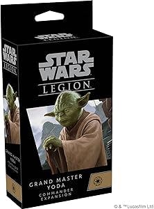 Star Wars Legion Grand Master Yoda Commander EXPANSION | Two Player Battle Game | Miniatures Game | Strategy Game for Adults and Teens | Ages 14+ | Average Playtime 3 Hours | Made by Atomic Mass Games