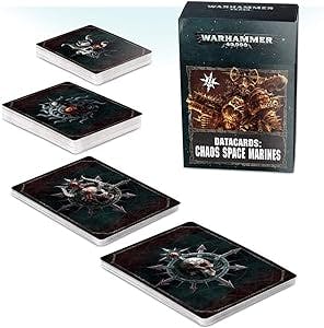Games Workshop Warhammer 40,000: Datacards: Chaos Space Marines 2