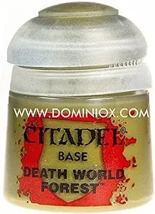 Death World Forest: The Citadel Base Paint You Need for Your Miniatures