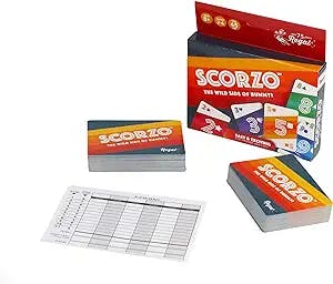Regal Games - ScorZo - Fun Family-Friendly Rummy Card Game - Ideal for 2-6 Players Ages 8+