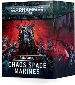 Warhammer 40,000 - Chaos Space Marines Datacards (2022)