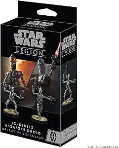 Atomic Mass Games Star Wars Legion IG-Series Assassin Droids Expansion | Two Player Miniatures Battle Game | Strategy Game | Ages 14+ | Average Playtime 3 Hours | Made, Multicolor (SWL99)