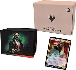 Magic The Gathering Innistrad: Crimson Vow Commander Deck – Vampiric Bloodline (Black-Red) | Minimal Packaging Version
