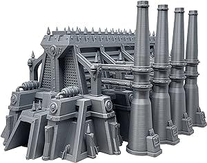 Tabletop Terrain Manufactorum by War Scenery for Wargames and RPGs 28mm 32mm Miniatures
