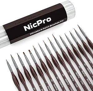 Miniature Painting Just Got Easier: A Review of Nicpro Micro Detail Paint B