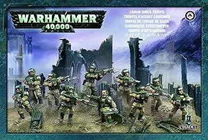 Games Workshop Warhammer 40,000 Astra Militarum Cadian Infantry Squad