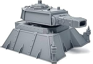 Tabletop Terrain Gun Emplacement by War Scenery for Wargames and RPGs 28mm 32mm Miniatures