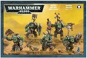 Ork Out with Your Nobz Out: A Review of the Ork Nobz Plastic Warhammer 40k 