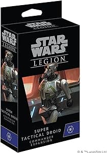 Star Wars Legion Super Tactical Droid Commander EXPANSION | Two Player Battle Game | Miniatures Game | Strategy Game for Adults and Teens | Ages 14+ | Avg. Playtime 3 Hours | Made by Atomic Mass Games
