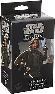 Atomic Mass Games Star Wars Legion Jyn Erso Expansion | Two Player Battle Game | Miniatures Game | Strategy Game for Adults and Teens | Ages 14+ | Average Playtime 3 Hours | Made