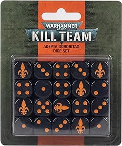Games Workshop Kill Team: Adepta Sororitas Dice Set, One Size (102-89)