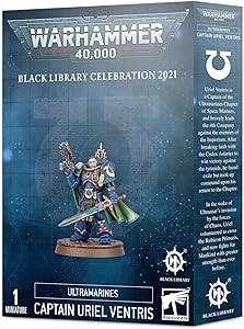 Games Workshop Warhammer 40K Black Library Celebration 2021: Ultramarines Captain Uriel Ventris