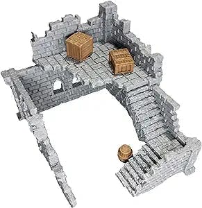 Extruded Gaming Building Ruins Set 1A: A Must-Have for Any Tabletop RPG Adv