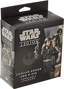 Star Wars Legion Cassian Andor and K-2SO Expansion | Two Player Battle Game | Miniatures Game | Strategy Game for Adults and Teens | Ages 14+ | Average Playtime 3 Hours | Made by Atomic Mass Games