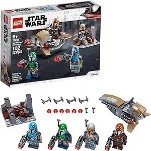 Get Ready for Battle with the LEGO Star Wars Mandalorian Battle Pack!