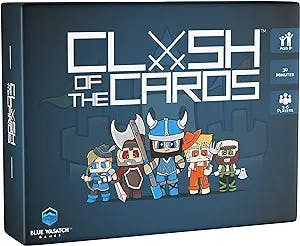 Blue Wasatch Games Clash of The Cards Card Game - Match, Collect, and Battle for Armies, While Protecting and Attacking with Action Cards. Fun for Adults, Kids, and Everyone in-Between.