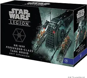 Atomic Mass Games Star Wars Legion NR-N99 Persuader-Class Tank Droid Unit Expansion | Two Player Miniatures Battle Game | Strategy Game for Adults and Kids | Ages 14+ | Avg. Playtime 3 Hours | Made