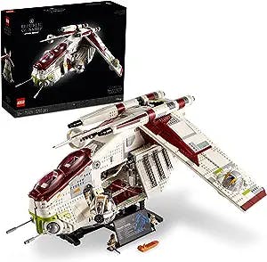 Step Aside, Baby Yoda! The LEGO Star Wars Republic Gunship 75309 UCS Has Ar