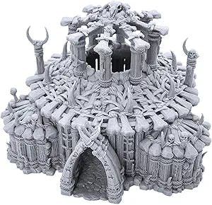 EnderToys The Witch Temple by Printable Scenery, 3D Printed Tabletop RPG Scenery and Wargame Terrain 28mm Miniatures