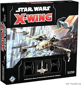 Star Wars X-Wing 2nd Edition Miniatures CORE SET | Strategy Game for Adults and Teens | Ages 14+ | 2 Players | Average Playtime 45 Minutes | Made by Atomic Mass Games