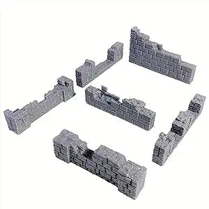 Extruded Gaming Wall Ruins Set 4: The Perfect Addition to Your Gaming Terra
