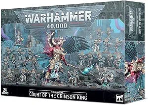 Games Workshop Warhammer 40K Court of The Crimson King (2022 Holiday Bundle)