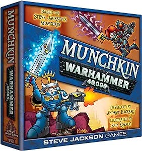 Munchkin Warhammer 40,000 - The Ultimate Crossover for Chaos and Comedy!
