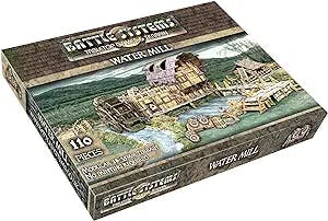 "Level Up Your Game with the Battle Systems Fantasy Water Mill - No Paintin