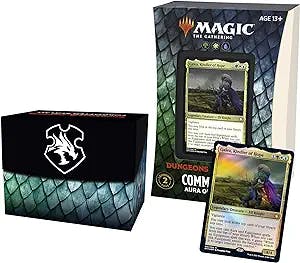 Magic: The Gathering Adventures in the Forgotten Realms Commander Deck – Aura of Courage (Green-White-Blue)