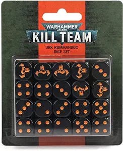 Warhammer 40,000: Kill Team Ork Kommandos Dice Set