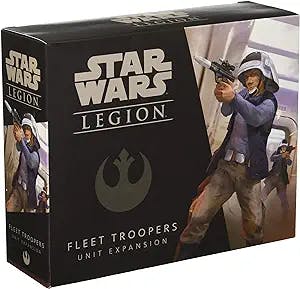 Star Wars Legion Fleet Troopers EXPANSION | Two Player Battle Game | Miniatures Game | Strategy Game for Adults and Teens | Ages 14 and up | Average Playtime 3 Hours | Made by Atomic Mass Games