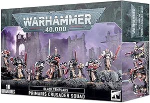 Games Workshop Warhammer 40,000 Black Templars: Primaris Crusader Squad