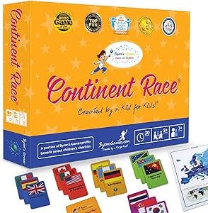 A Fun Way to Learn Geography: Byron’s Continent Race Card Game Review