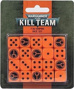 Games Workshop Kill Team: T'au Empire Dice Set