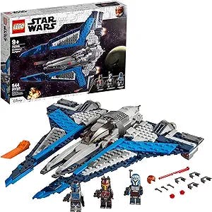 The Force is Strong with This One: A LEGO Star Wars Mandalorian Starfighter