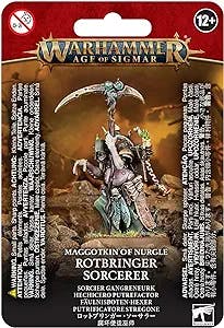 Warhammer Age of Sigmar - Maggotkin of Nurgle: Rotbringer Sorcerer