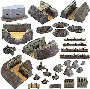 The Ultimate Trench Warfare Set for Your WW1 Tabletop Wargame!