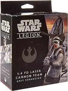 Star Wars Legion 1.4 FD Laser Cannon Team Expansion | Two Player Battle Game | Miniatures Game | Strategy Game for Adults and Teens | Ages 14+ | Avg. Playtime 3 Hours | Made by Atomic Mass Games