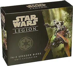 Star Wars Legion 74-Z Speeder Bikes EXPANSION | Two Player Battle Game | Miniatures Game | Strategy Game for Adults and Teens | Ages 14 and up | Average Playtime 3 Hours | Made by Atomic Mass Games