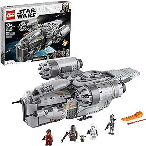 LEGO Star Wars The Razor Crest 75292 Mandalorian Starship Toy, Gift Idea for Kids, Boys and Girls with The Child 'Baby Yoda' Minifigure (Exclusive to Amazon)