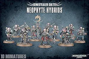Games Workshop 99120117004" Warhammer 40,000 Gene Stealer Cults Neophyte Hybrids Action Figure for 12 years to 99 years