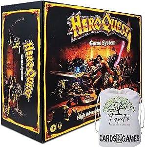Fapeto more than a simple name A Fantasy Dungeon Crawler Tabletop Game, Bundles of Hero Quest Game System and Expansions, 14+ (Hero Quest Game System Tabletop Board Game Core/Base)