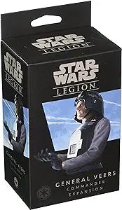 Star Wars Legion General Veers EXPANSION | Two Player Battle Game | Miniatures Game | Strategy Game for Adults and Teens | Ages 14 and up | Average Playtime 3 Hours | Made by Atomic Mass Games