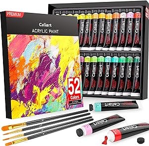 Caliart Acrylic Paint Set: A Colorful Adventure for Artists and Beginners A