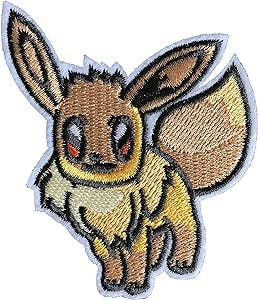Eevee Embroidered Iron on or Sew on Patch: Catch 'em All with this Patch