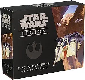 Star Wars Legion T-47 Airspeeder EXPANSION | Two Player Battle Game | Miniatures Game | Strategy Game for Adults and Teens | Ages 14 and up | Average Playtime 3 Hours | Made by Atomic Mass Games