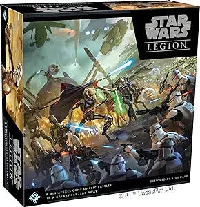 Star Wars Legion Clone Wars CORE SET | Two Player Battle/ Miniatures/ Strategy Game for Adults and Teens | Ages 14+ | Average Playtime 3 Hours | Made by Atomic Mass Games